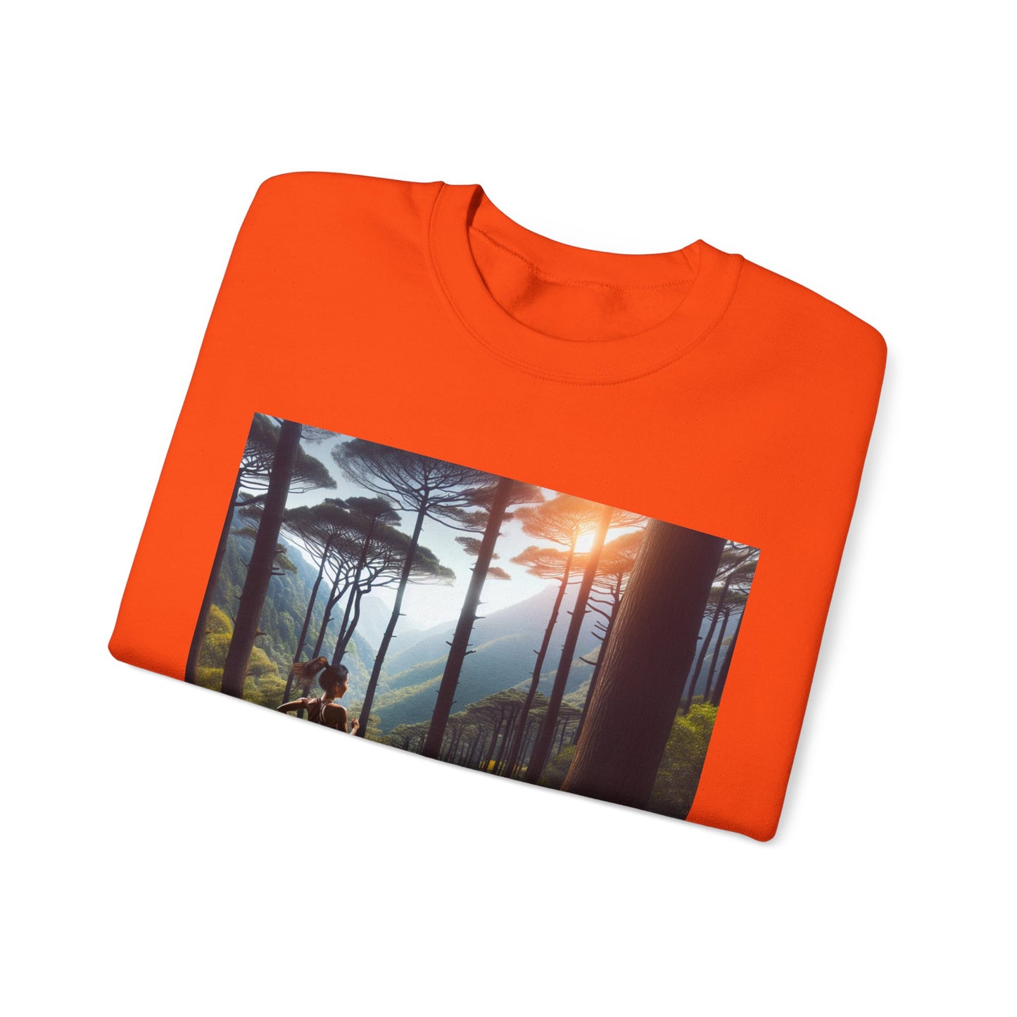 Nature-Inspired Unisex Crewneck Sweatshirt