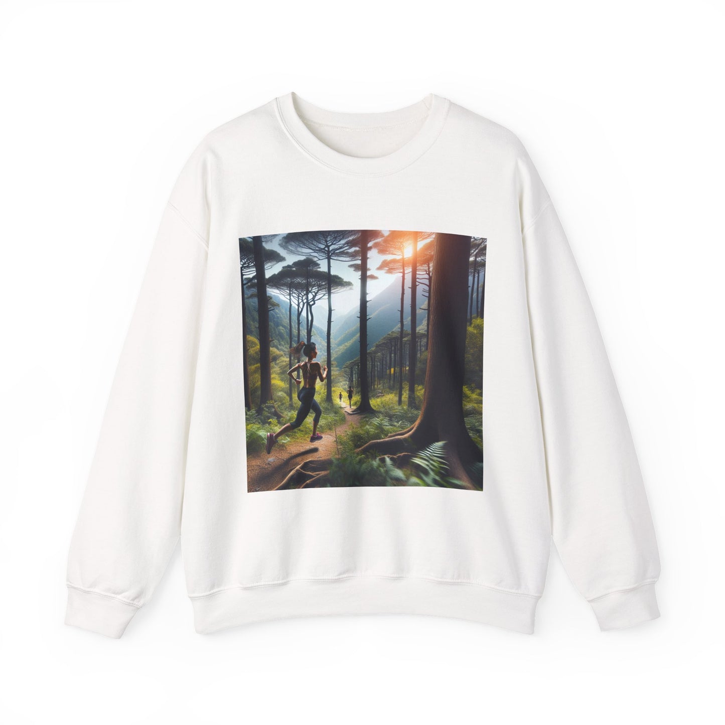Nature-Inspired Unisex Crewneck Sweatshirt