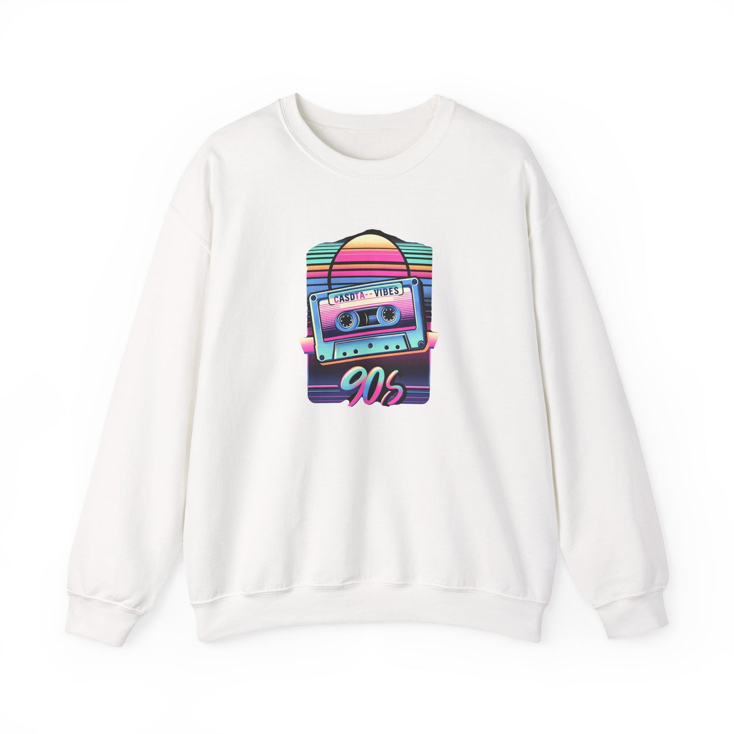 90s Retro Vibes Crewneck Sweatshirt