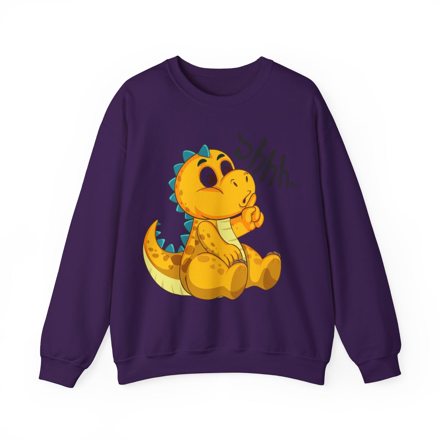 Adorable cartoon Dinosaur Crewneck Sweatshirt