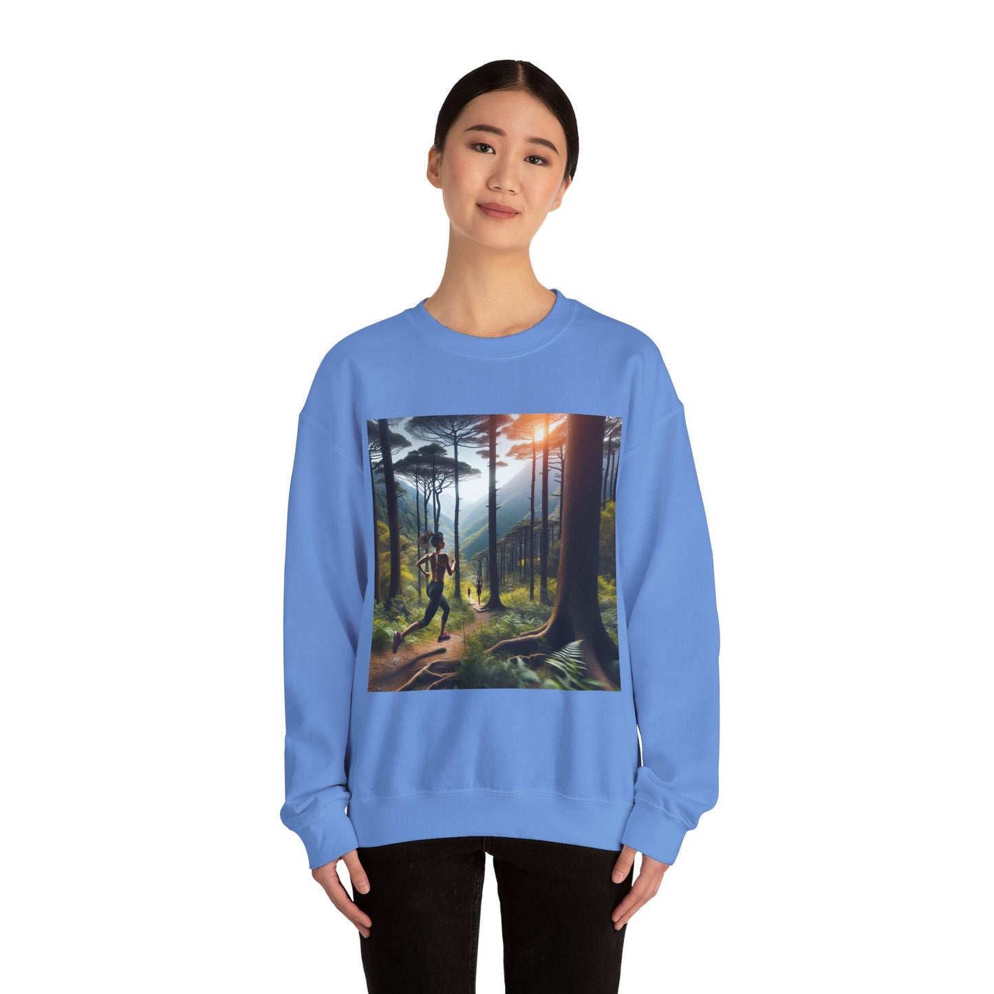 Nature-Inspired Unisex Crewneck Sweatshirt