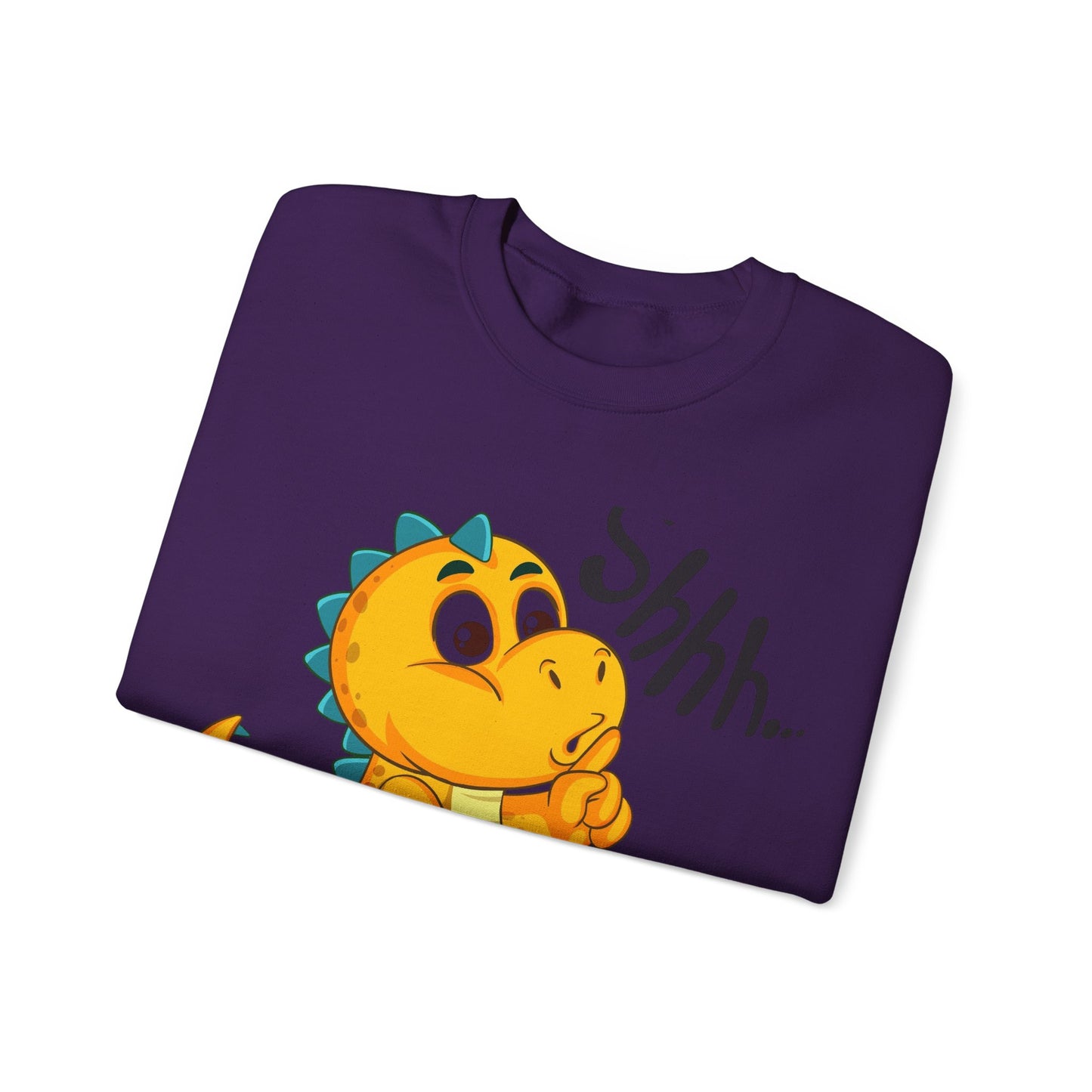 Adorable cartoon Dinosaur Crewneck Sweatshirt