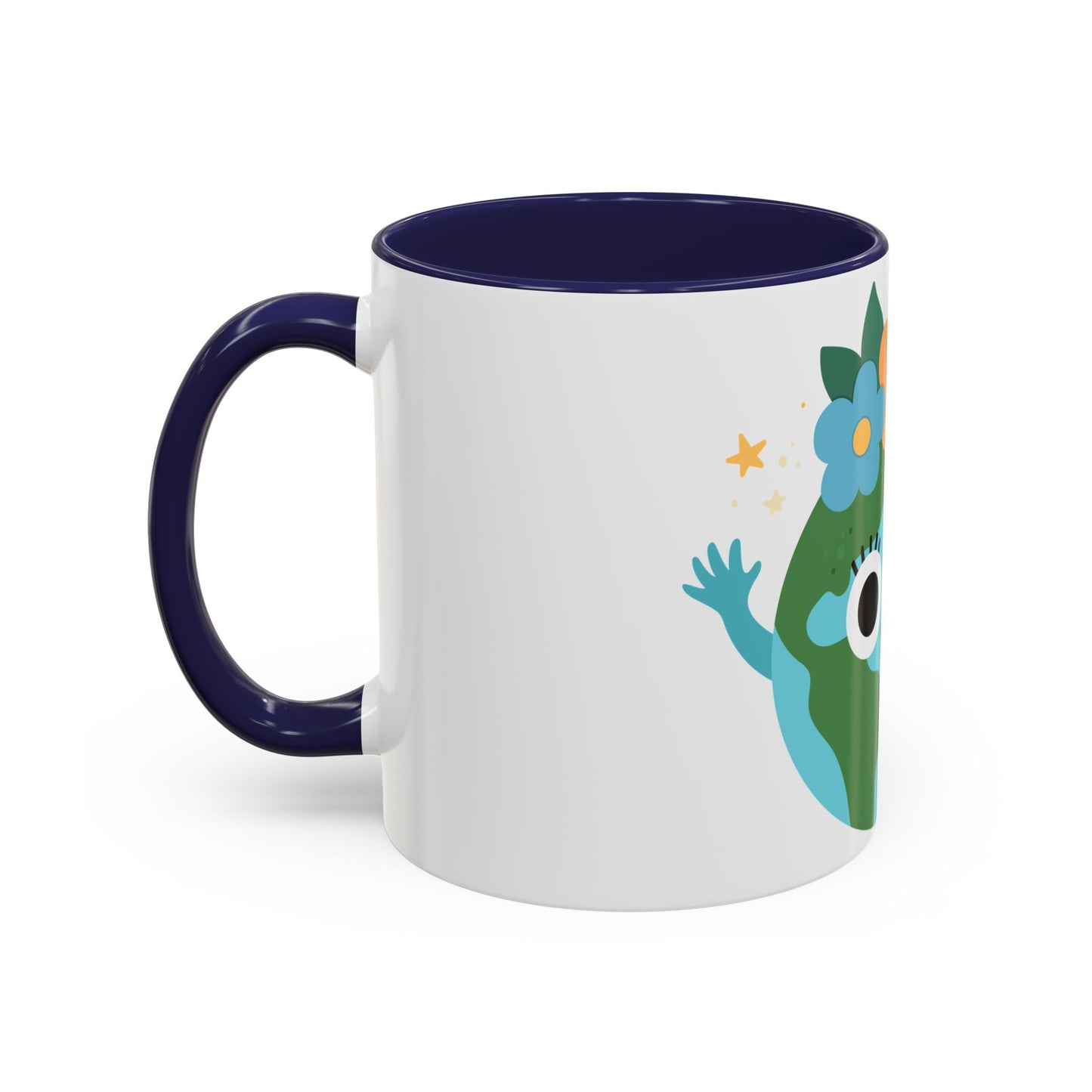 Cute Earth-Themed Coffee Mug
