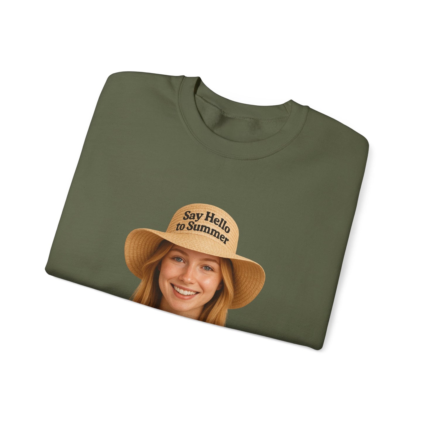 Say Hello to Summer Crewneck Sweatshirt