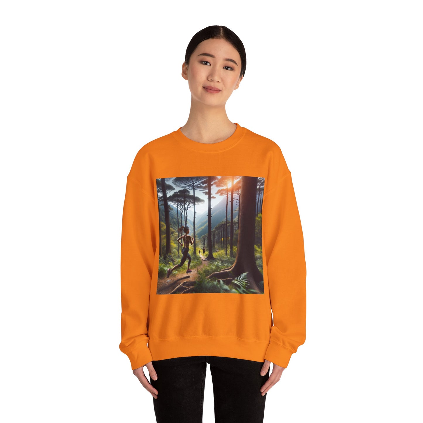 Nature-Inspired Unisex Crewneck Sweatshirt