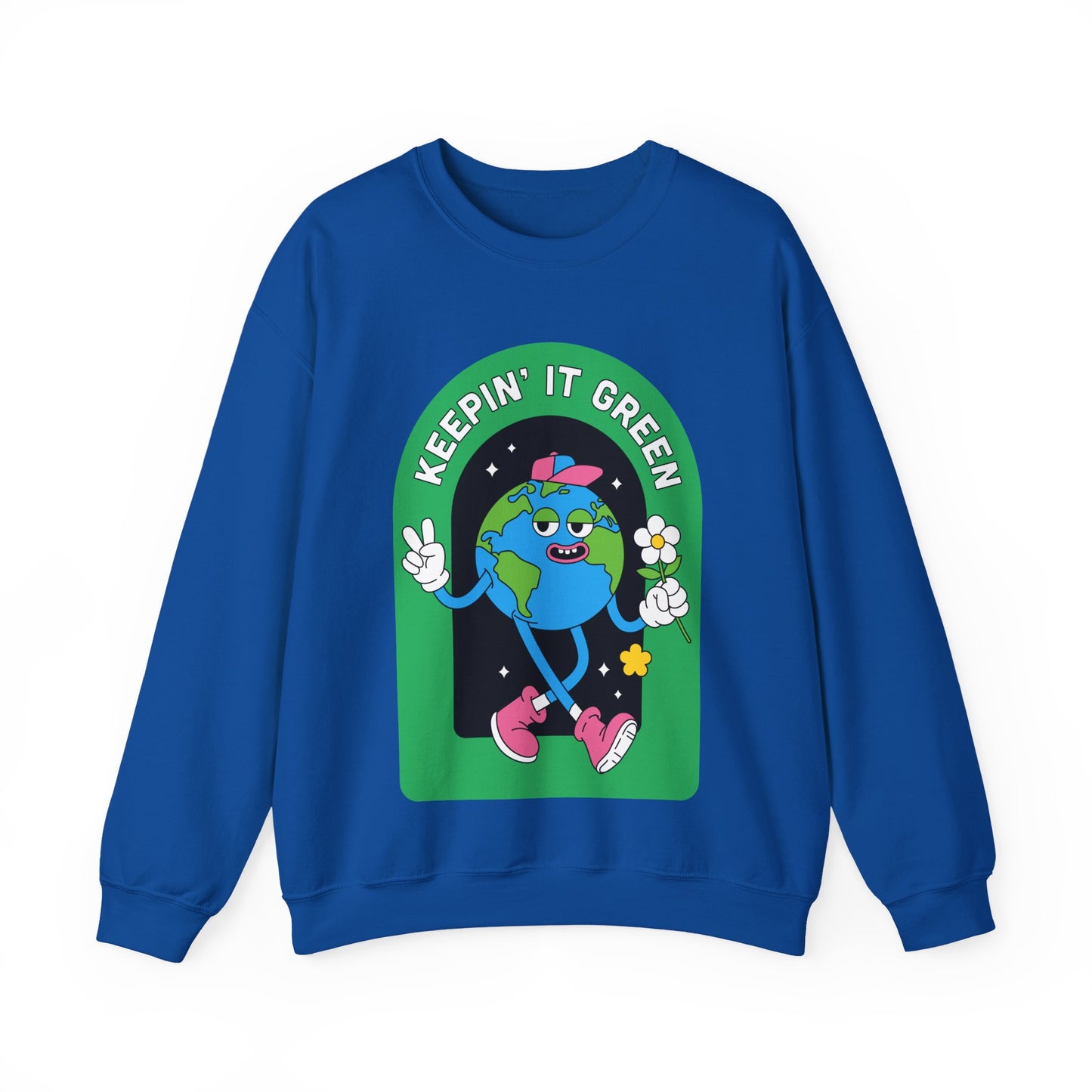 Eco-Friendly Crewneck Sweatshirt