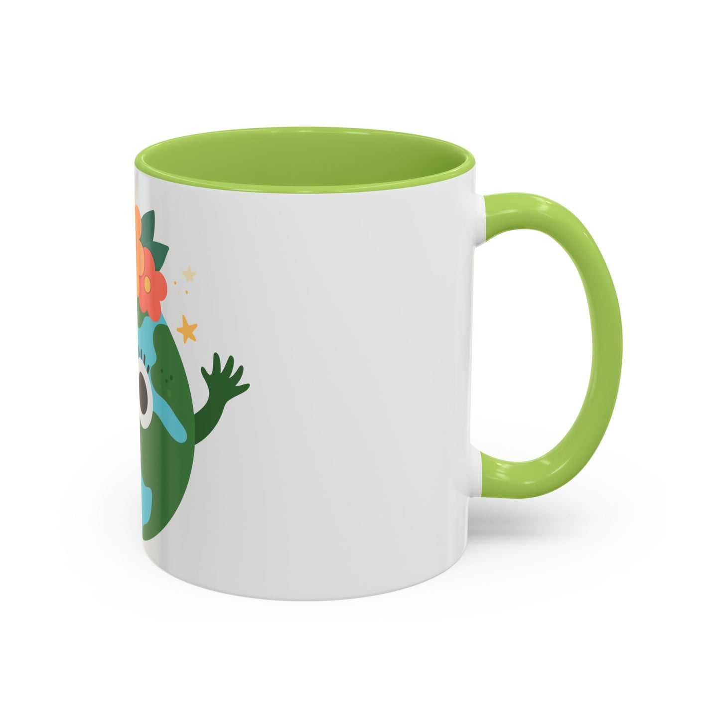 Cute Earth-Themed Coffee Mug