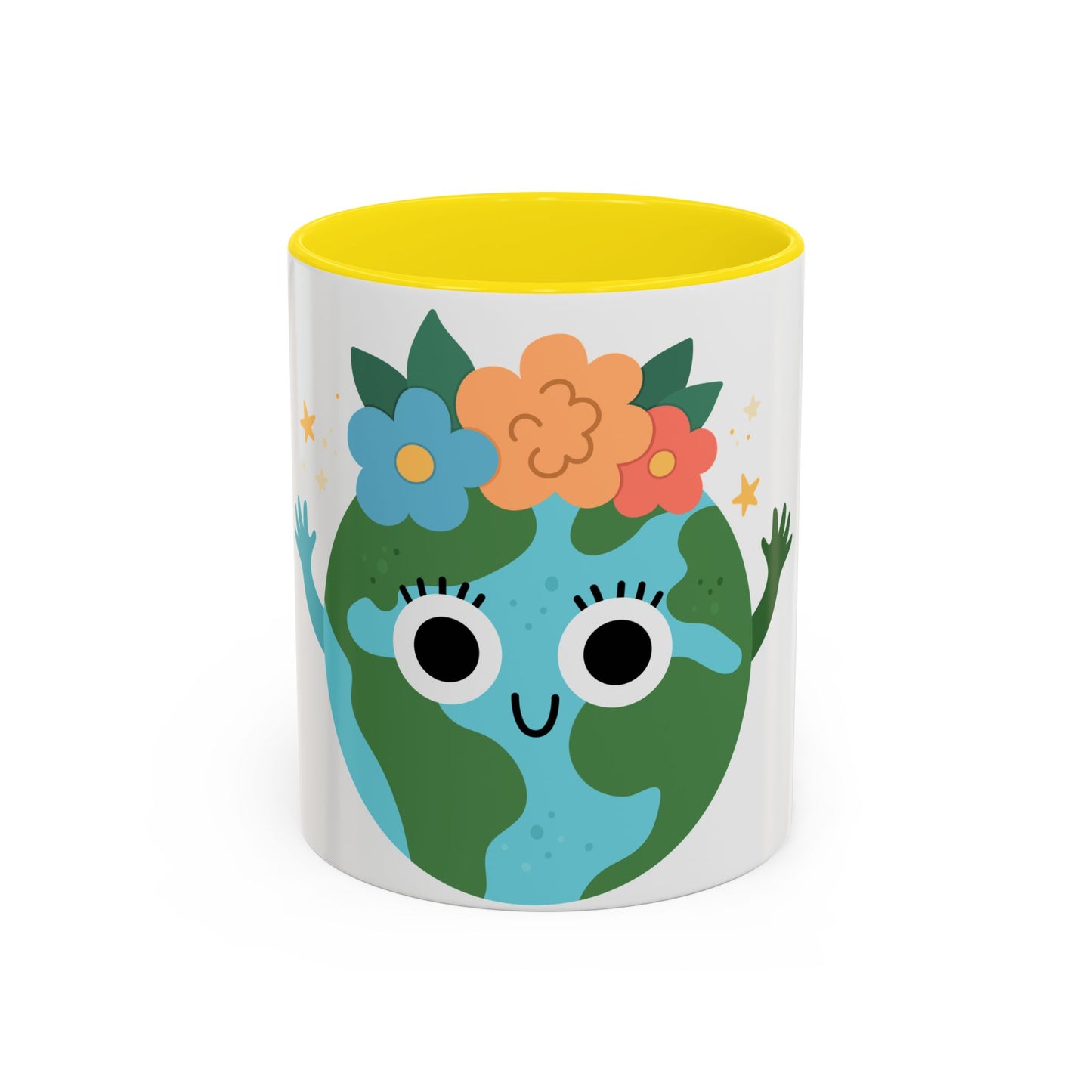 Cute Earth-Themed Coffee Mug