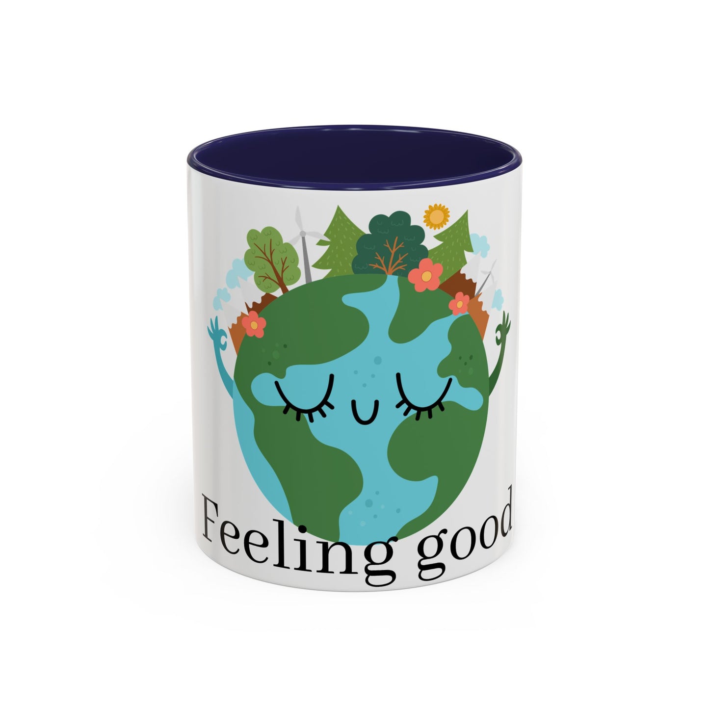 Eco-Friendly Carton Accent Coffee Mug