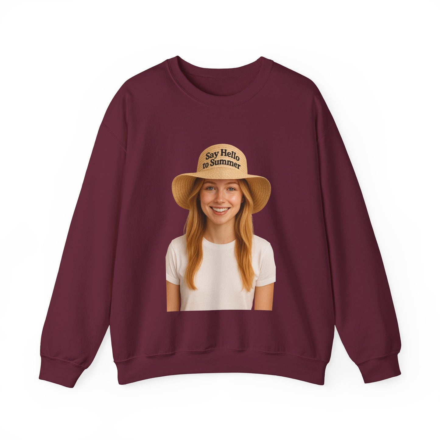 Say Hello to Summer Crewneck Sweatshirt