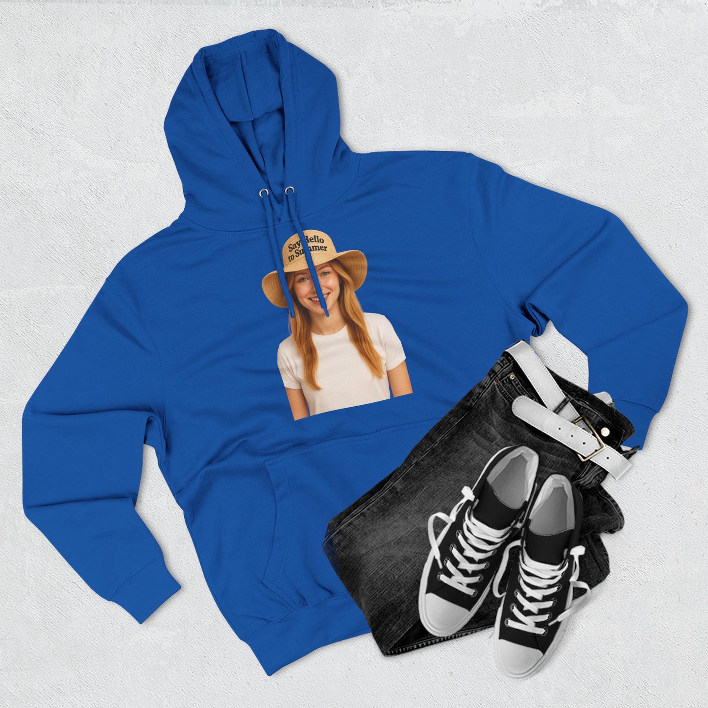 Say Hello to Summer Fleece Hoodie