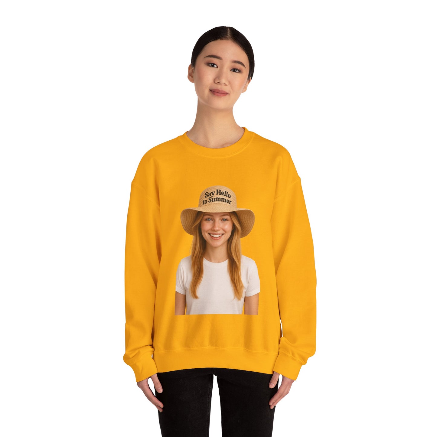 Say Hello to Summer Crewneck Sweatshirt