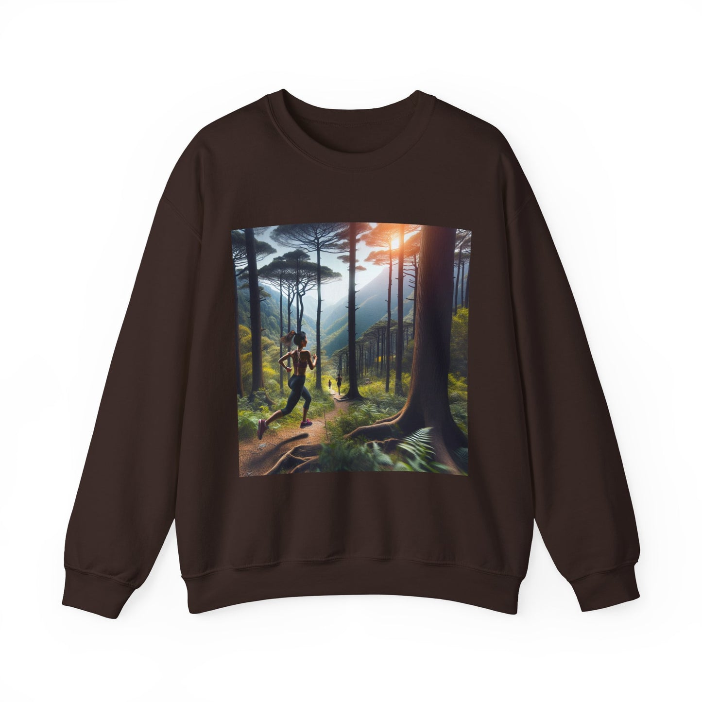 Nature-Inspired Unisex Crewneck Sweatshirt