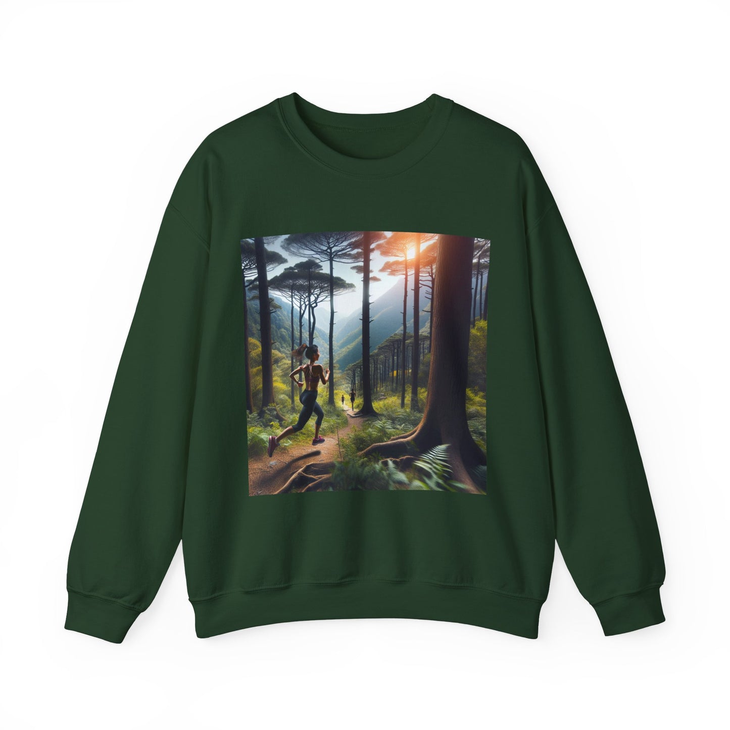 Nature-Inspired Unisex Crewneck Sweatshirt
