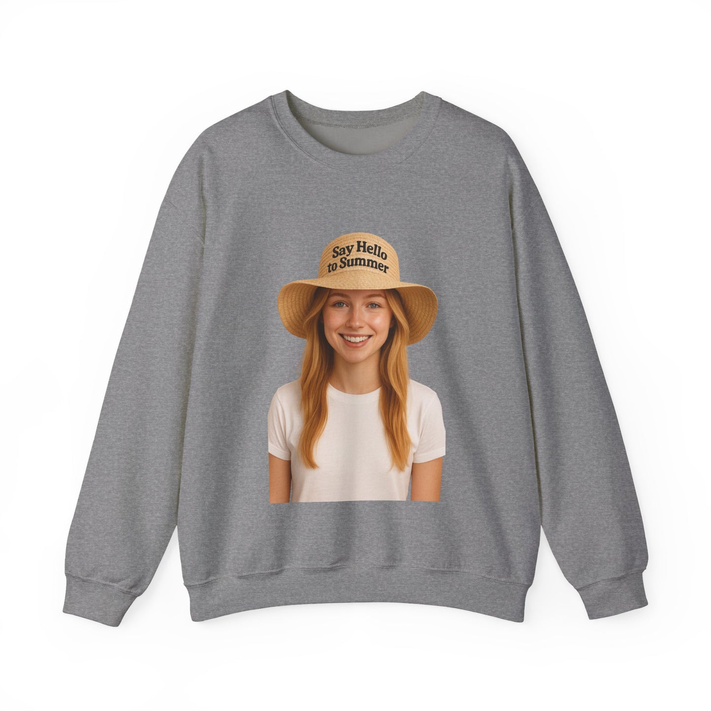 Say Hello to Summer Crewneck Sweatshirt