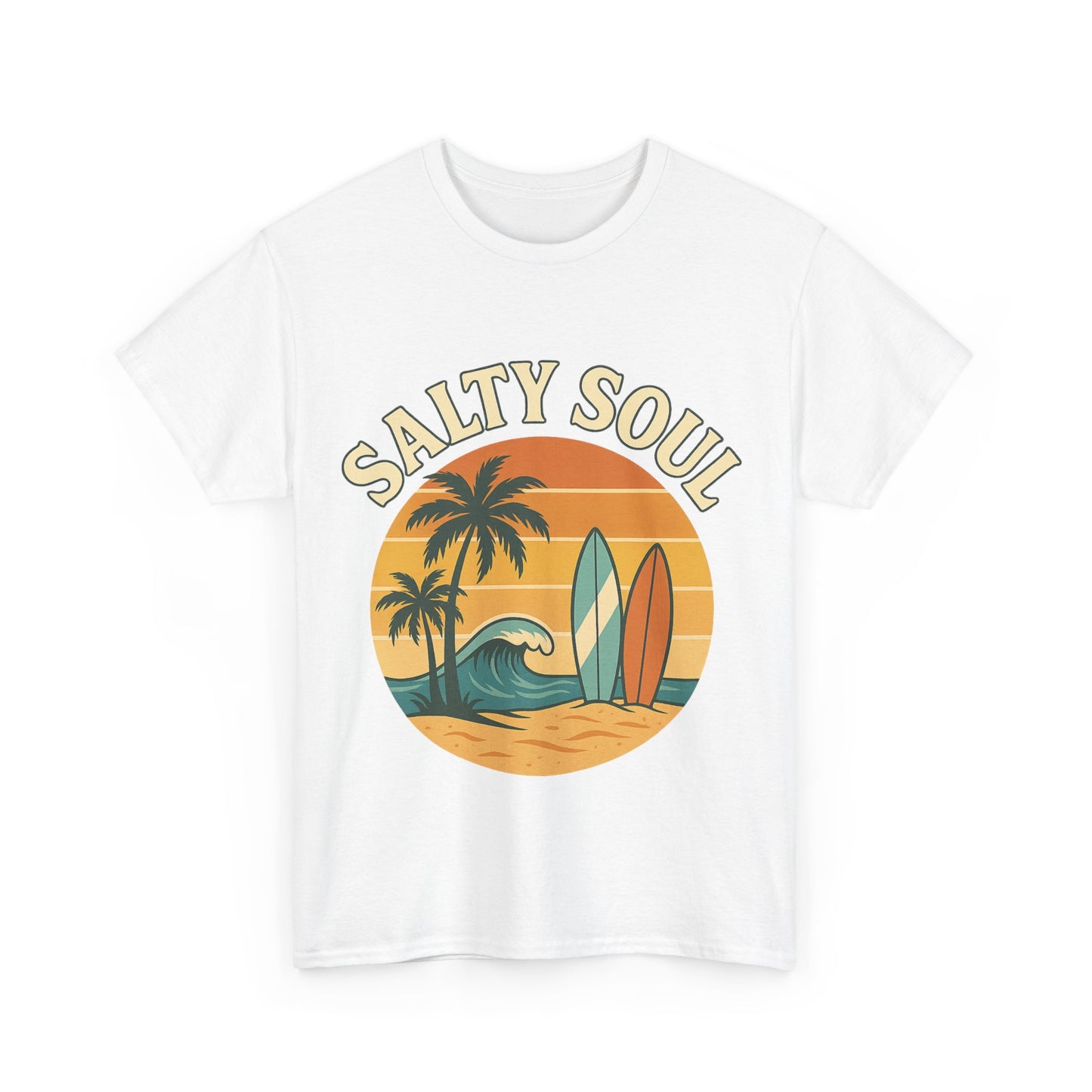 Salty Soul Unisex Heavy Cotton T-Shirt