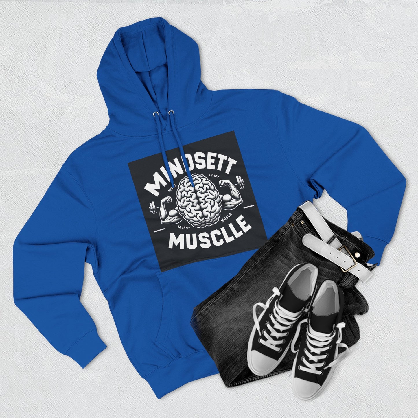 Mindset Muscles Fleece Hoodie |