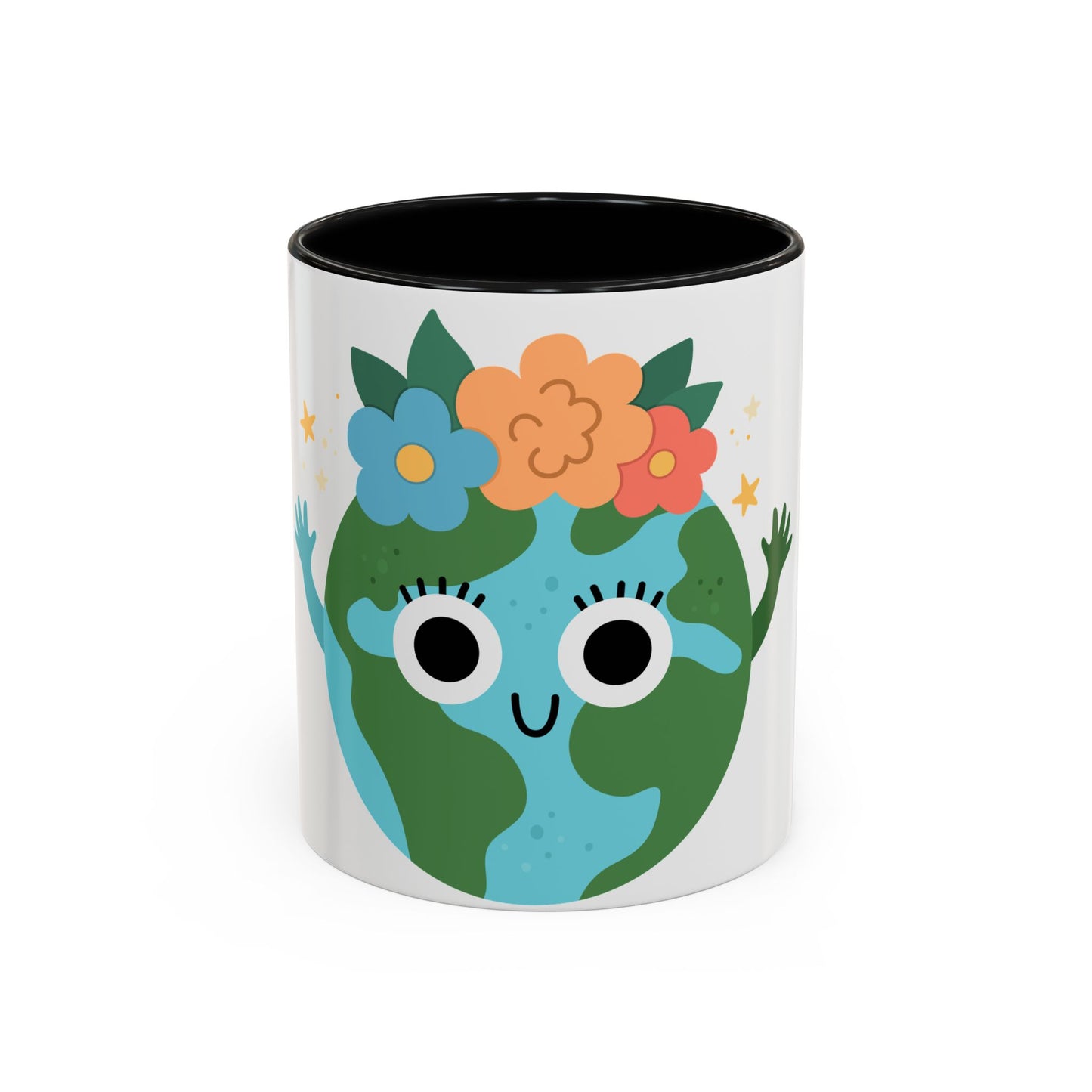 Cute Earth-Themed Coffee Mug