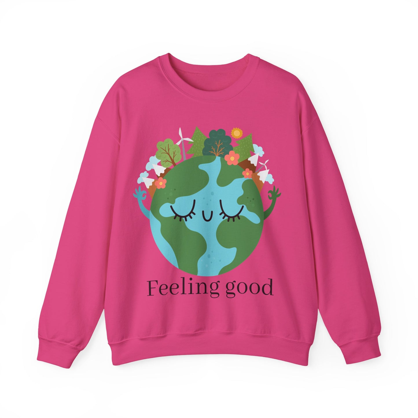 Eco-Friendly Cartoon Crewneck Sweatshirt