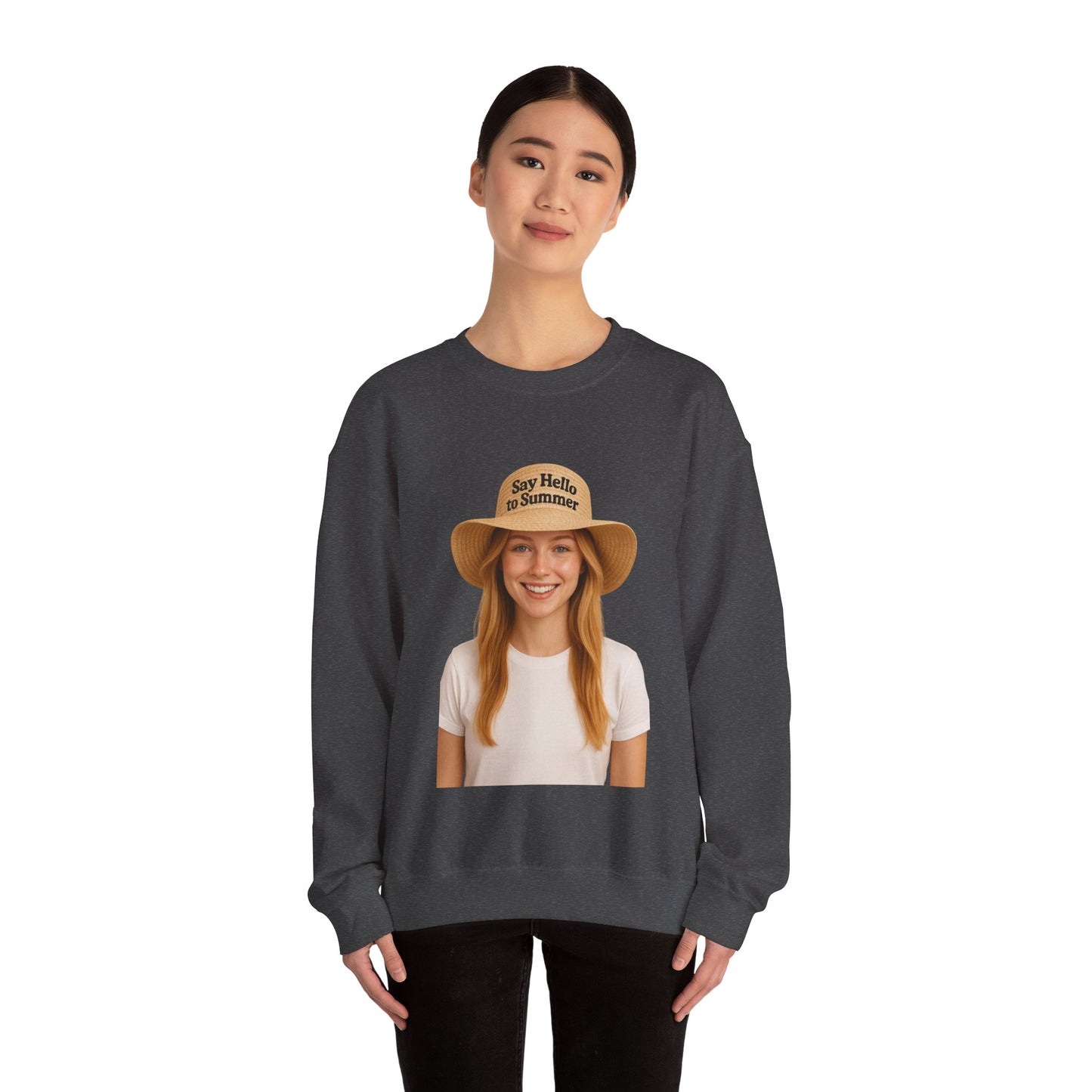 Say Hello to Summer Crewneck Sweatshirt