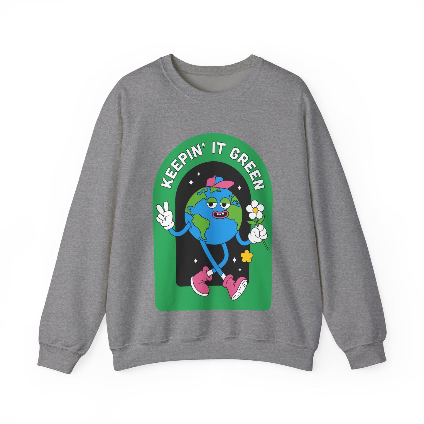 Eco-Friendly Crewneck Sweatshirt