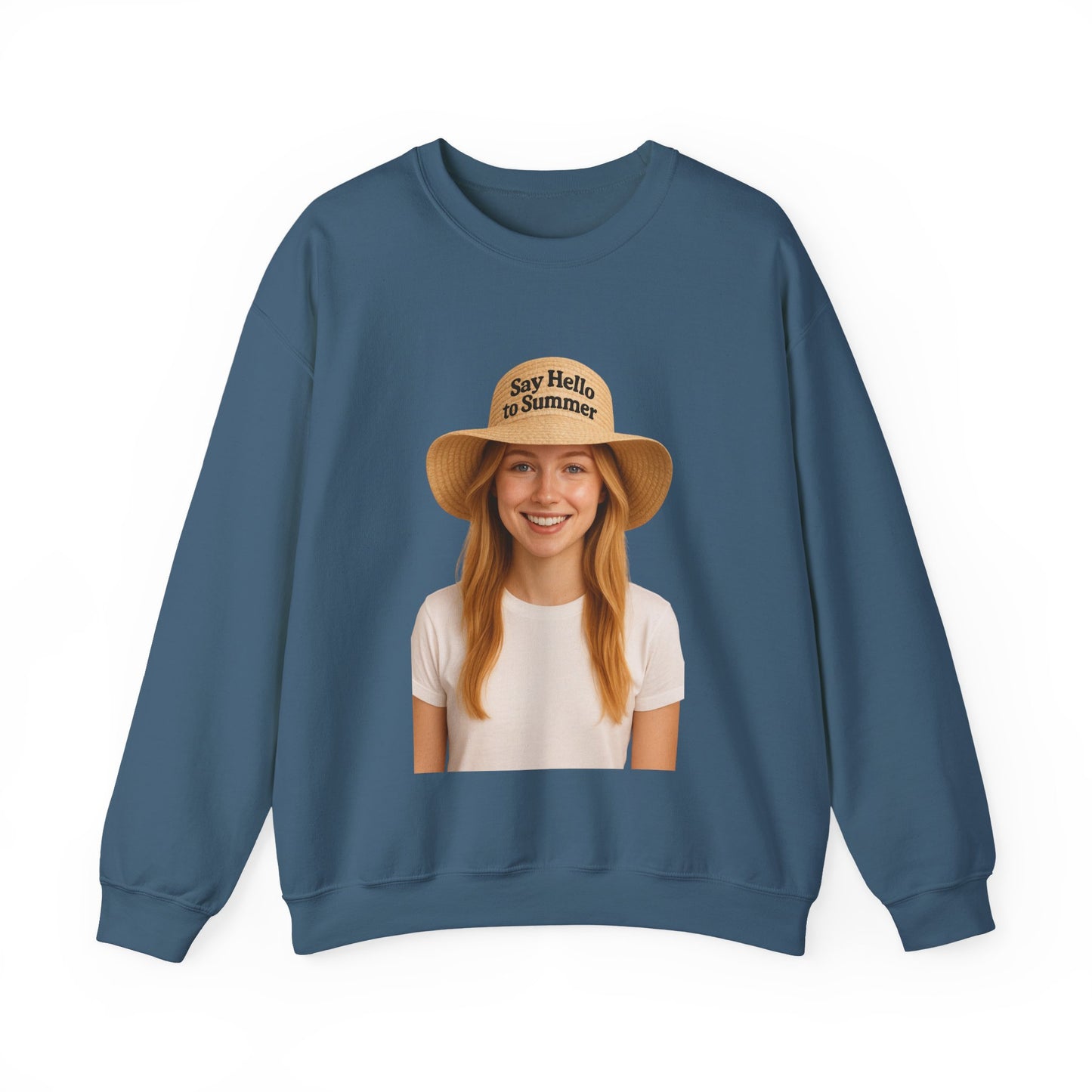 Say Hello to Summer Crewneck Sweatshirt