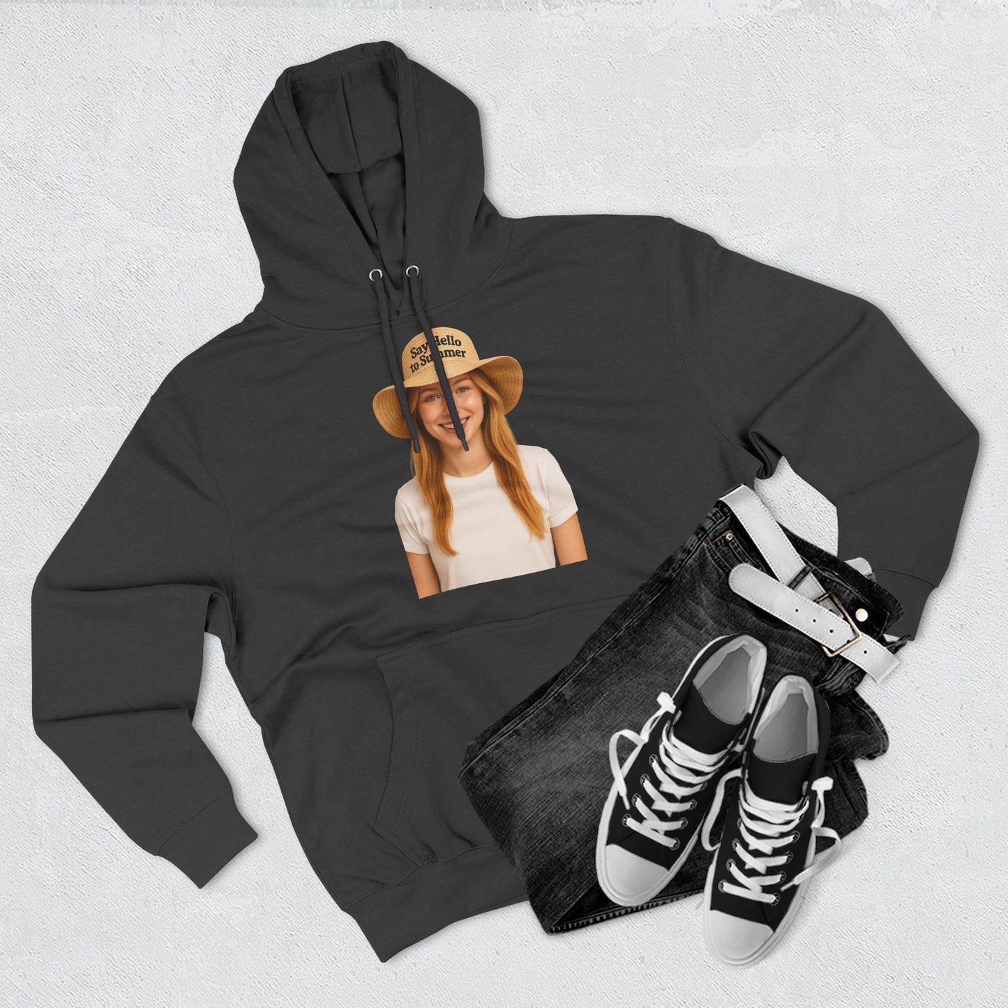 Say Hello to Summer Fleece Hoodie