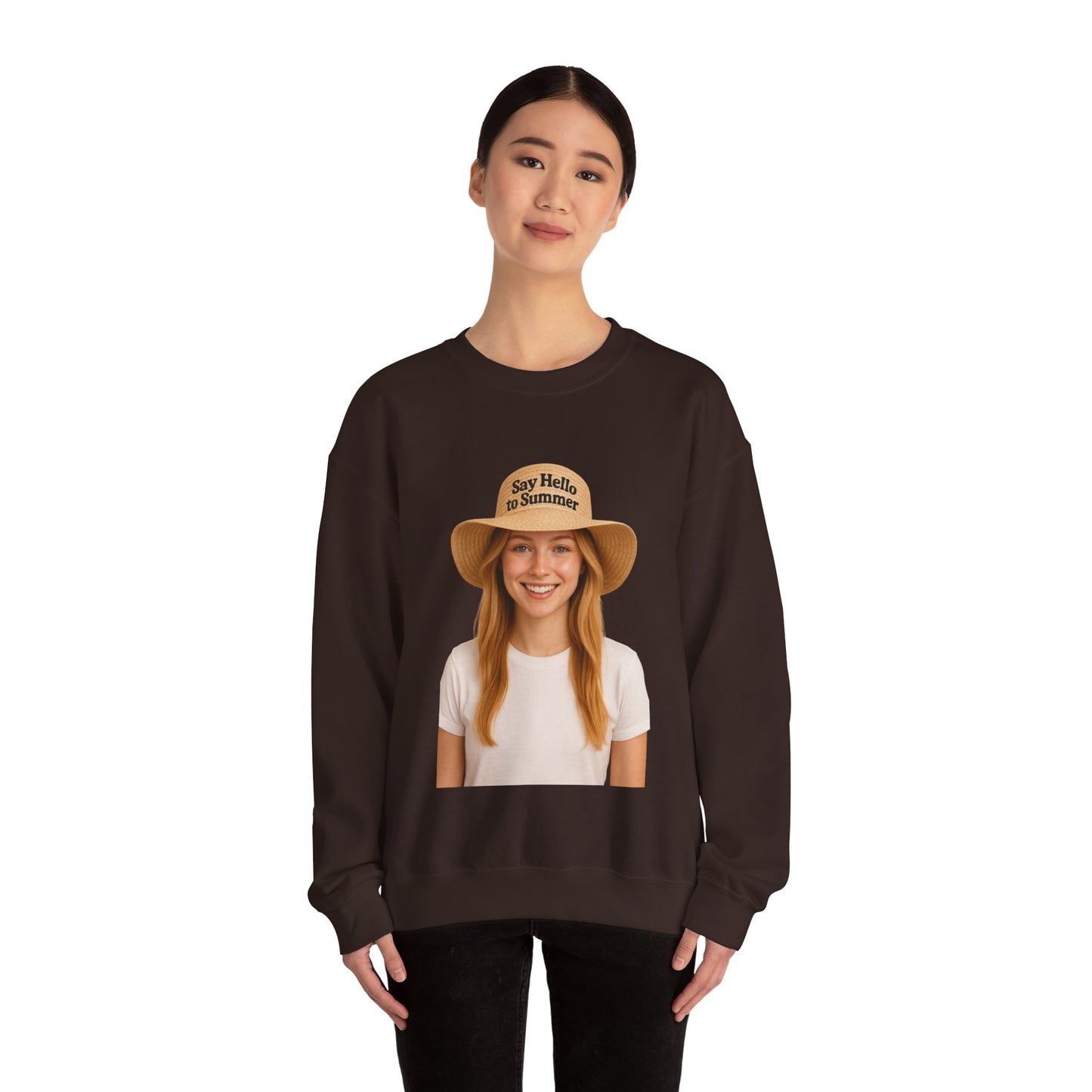 Say Hello to Summer Crewneck Sweatshirt