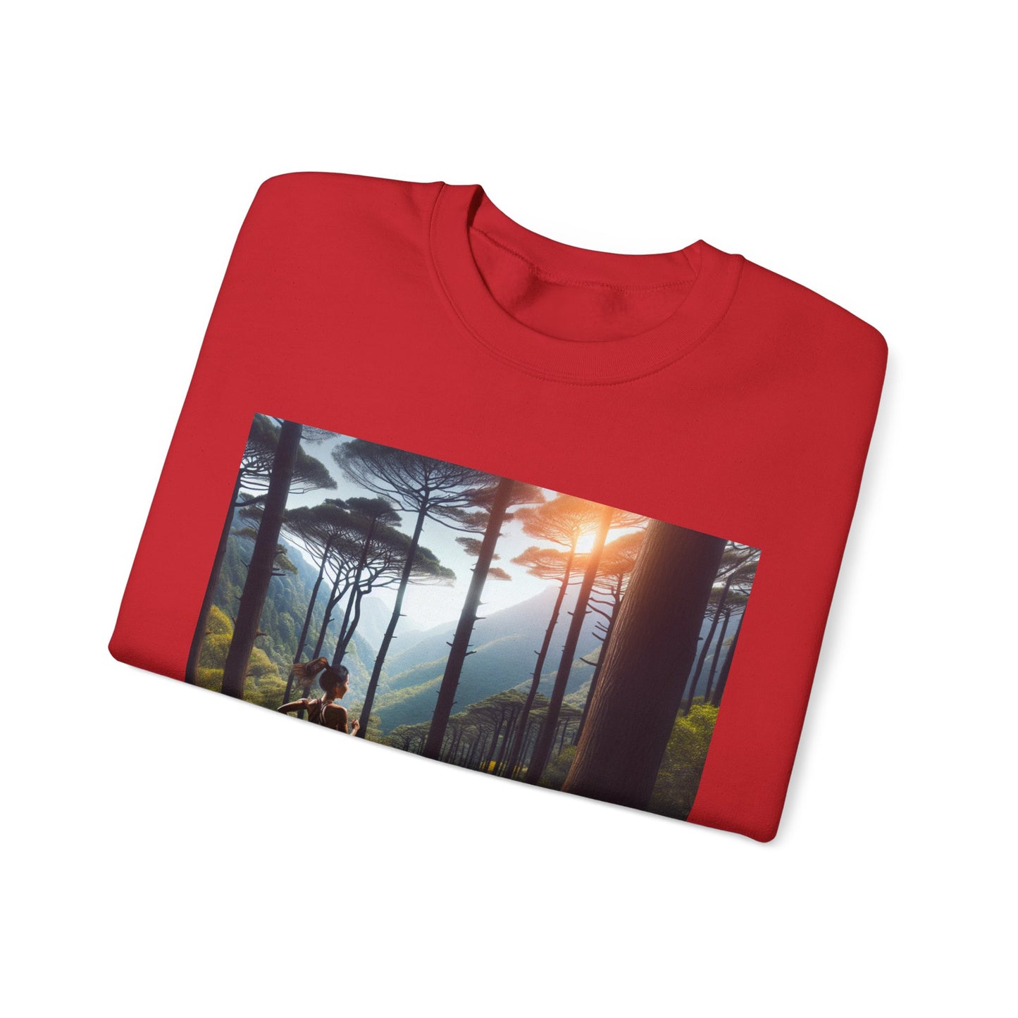Nature-Inspired Unisex Crewneck Sweatshirt