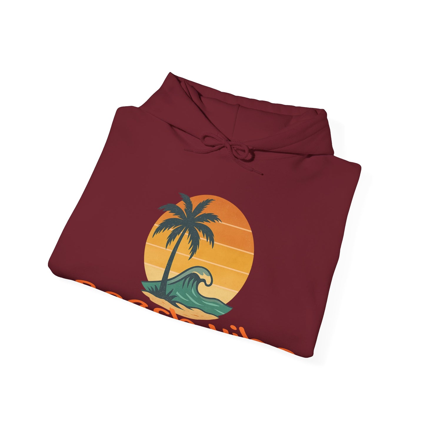 Beach Vibes Unisex Heavy Blend Hooded Sweatshirt