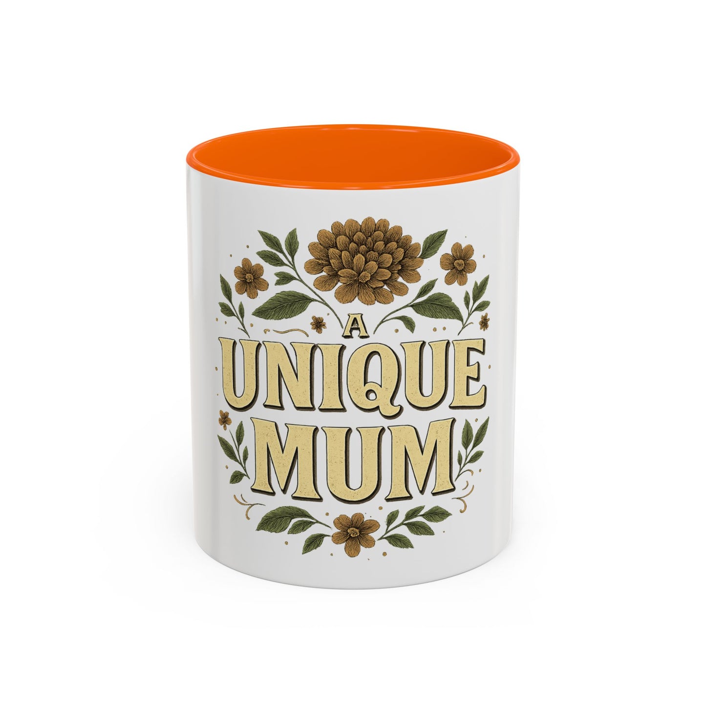 A Unique Mum Accent Coffee Mug