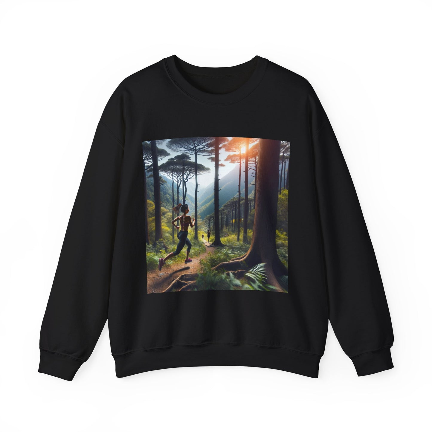 Nature-Inspired Unisex Crewneck Sweatshirt