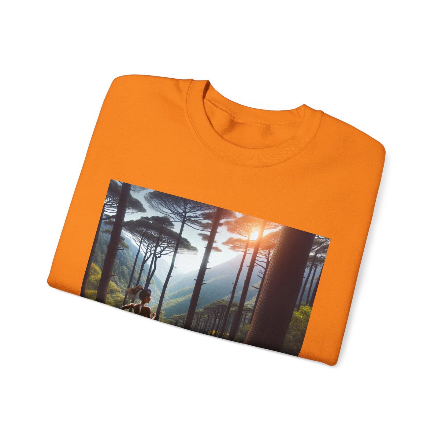 Nature-Inspired Unisex Crewneck Sweatshirt