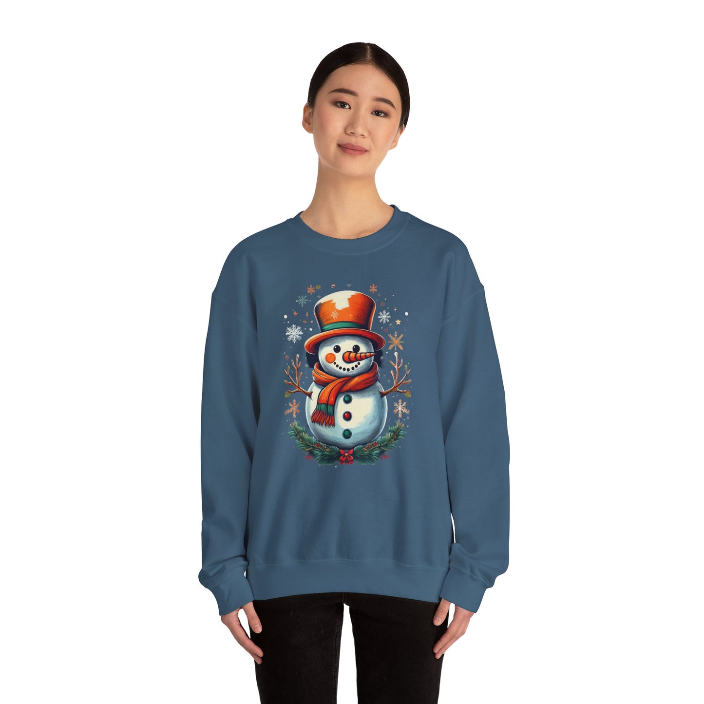 Cozy Snowman Unisex Sweatshirt