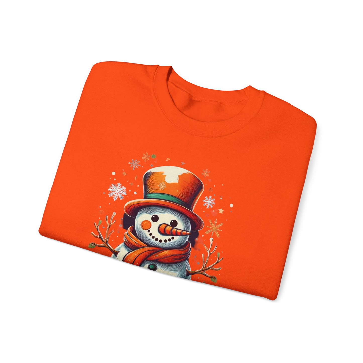 Cozy Snowman Unisex Sweatshirt