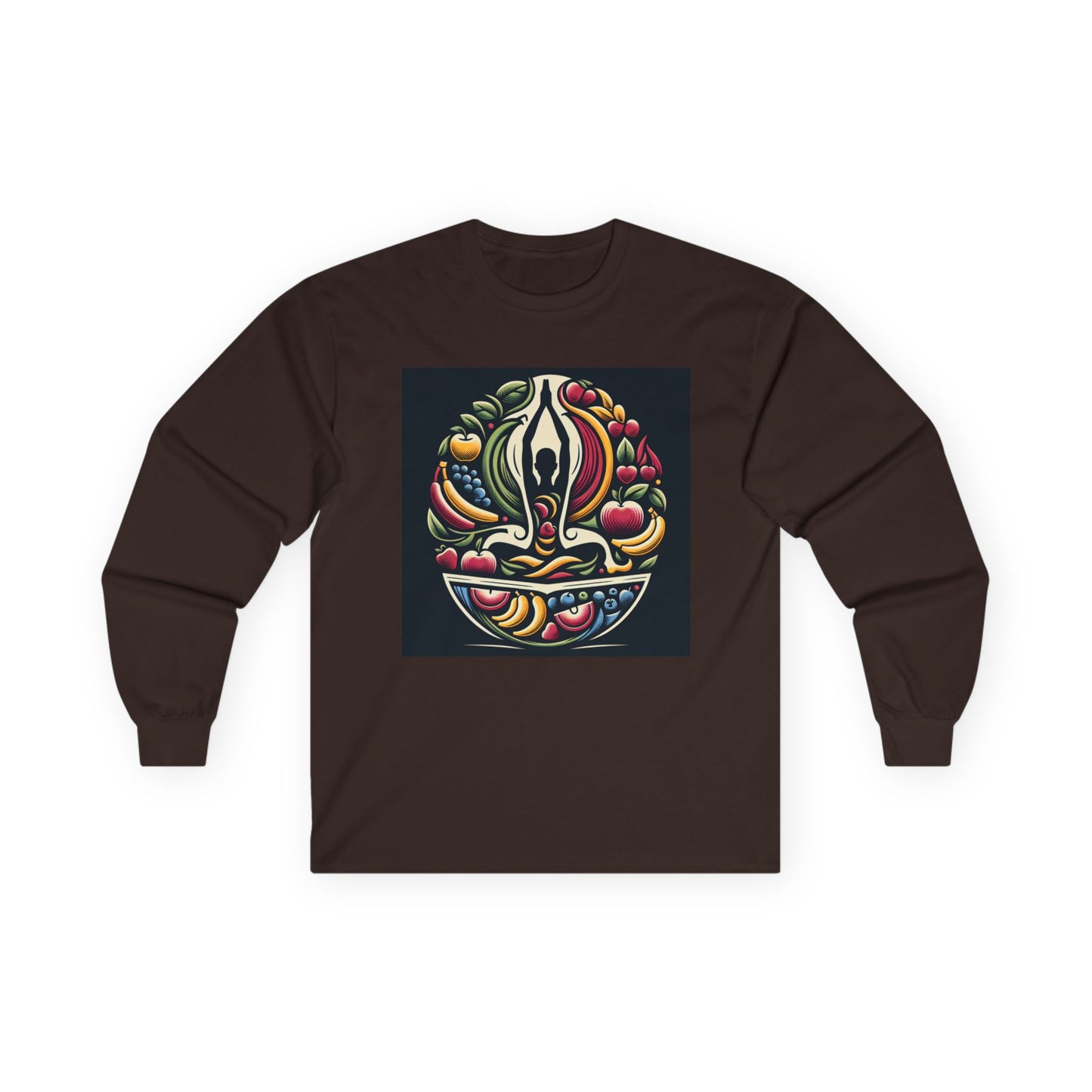 Meditative fruit Long Sleeve Unisex T-Shirt