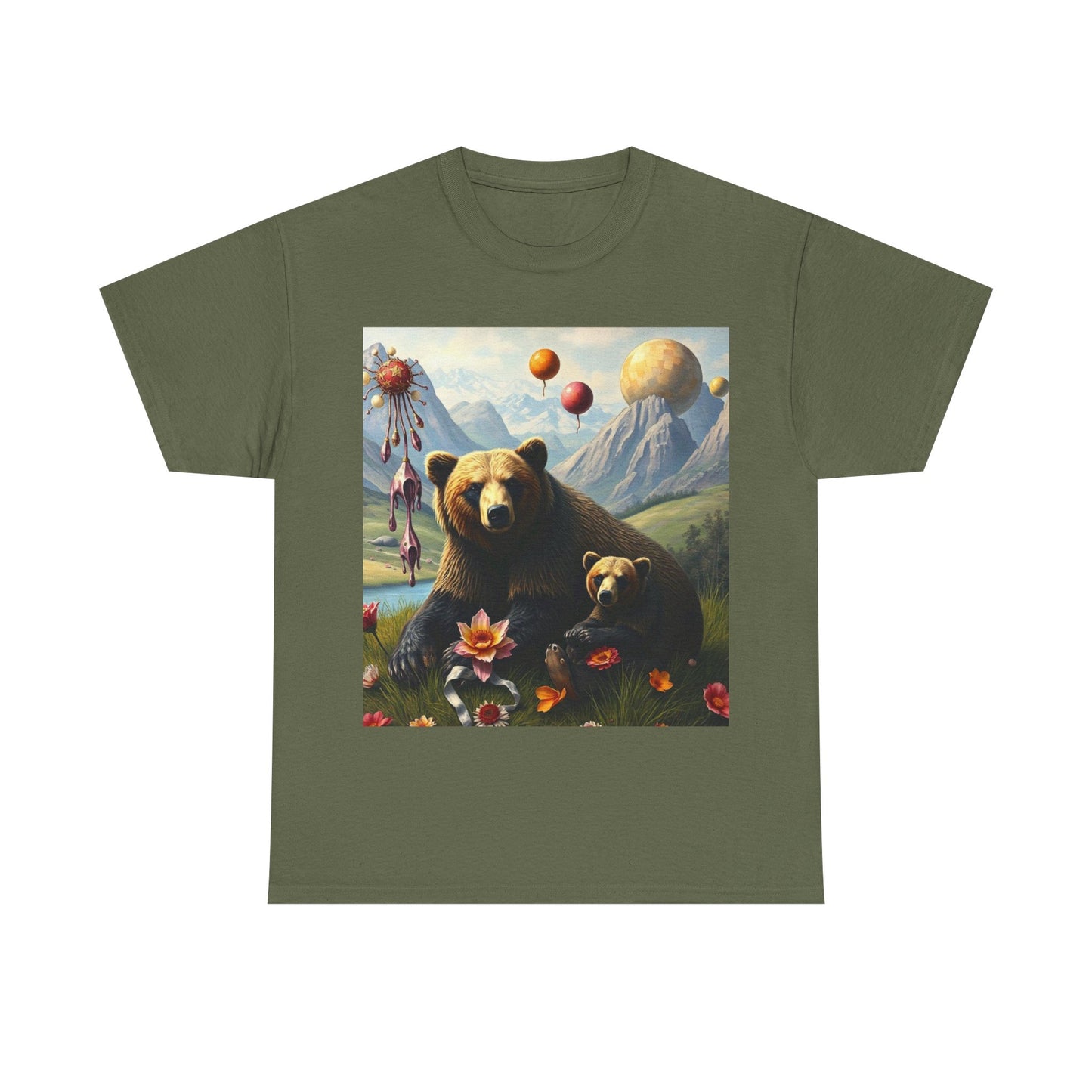 Bear Unisex Cotton  T-Shirt