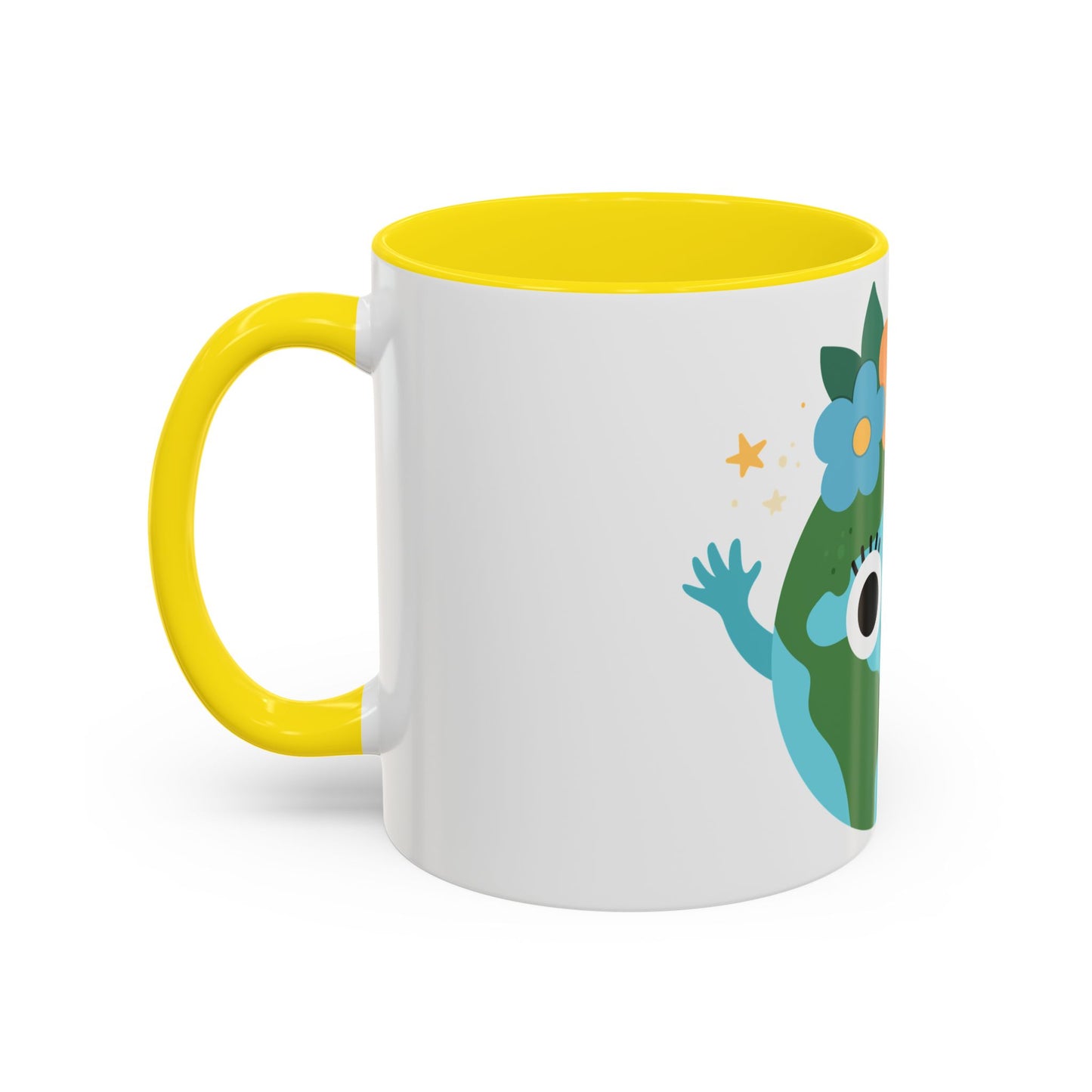 Cute Earth-Themed Coffee Mug