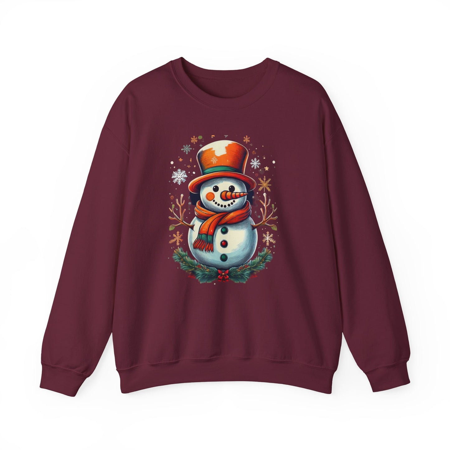 Cozy Snowman Unisex Sweatshirt