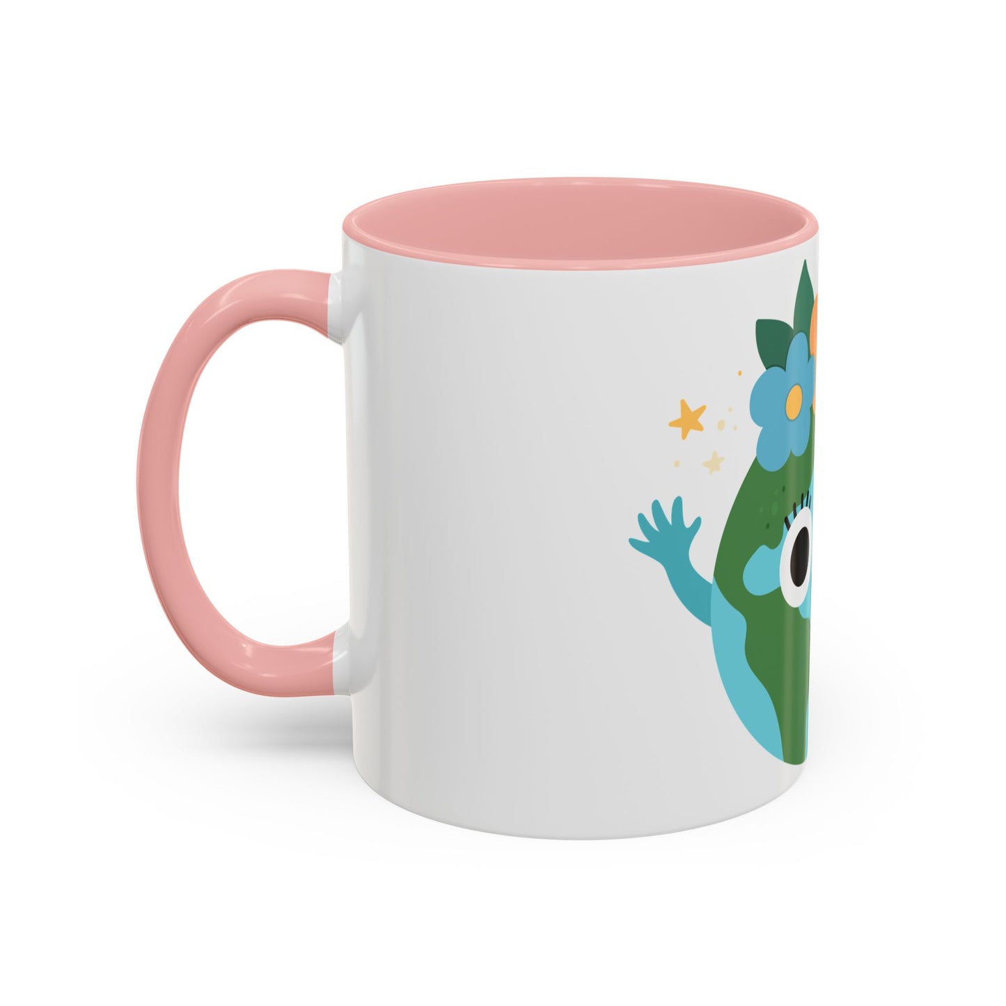 Cute Earth-Themed Coffee Mug