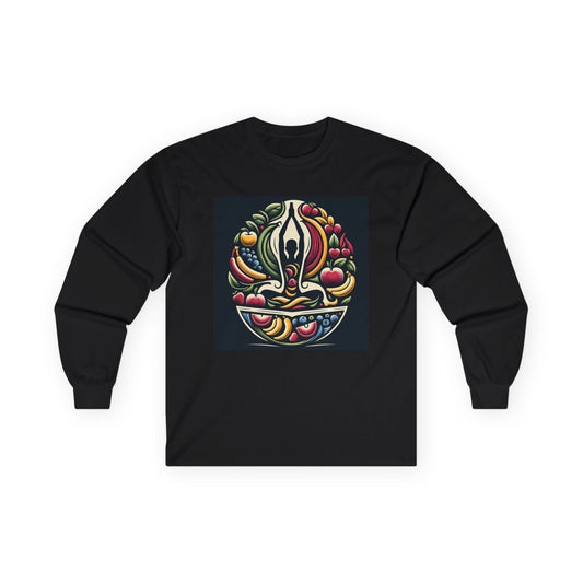 Meditative fruit Long Sleeve Unisex T-Shirt