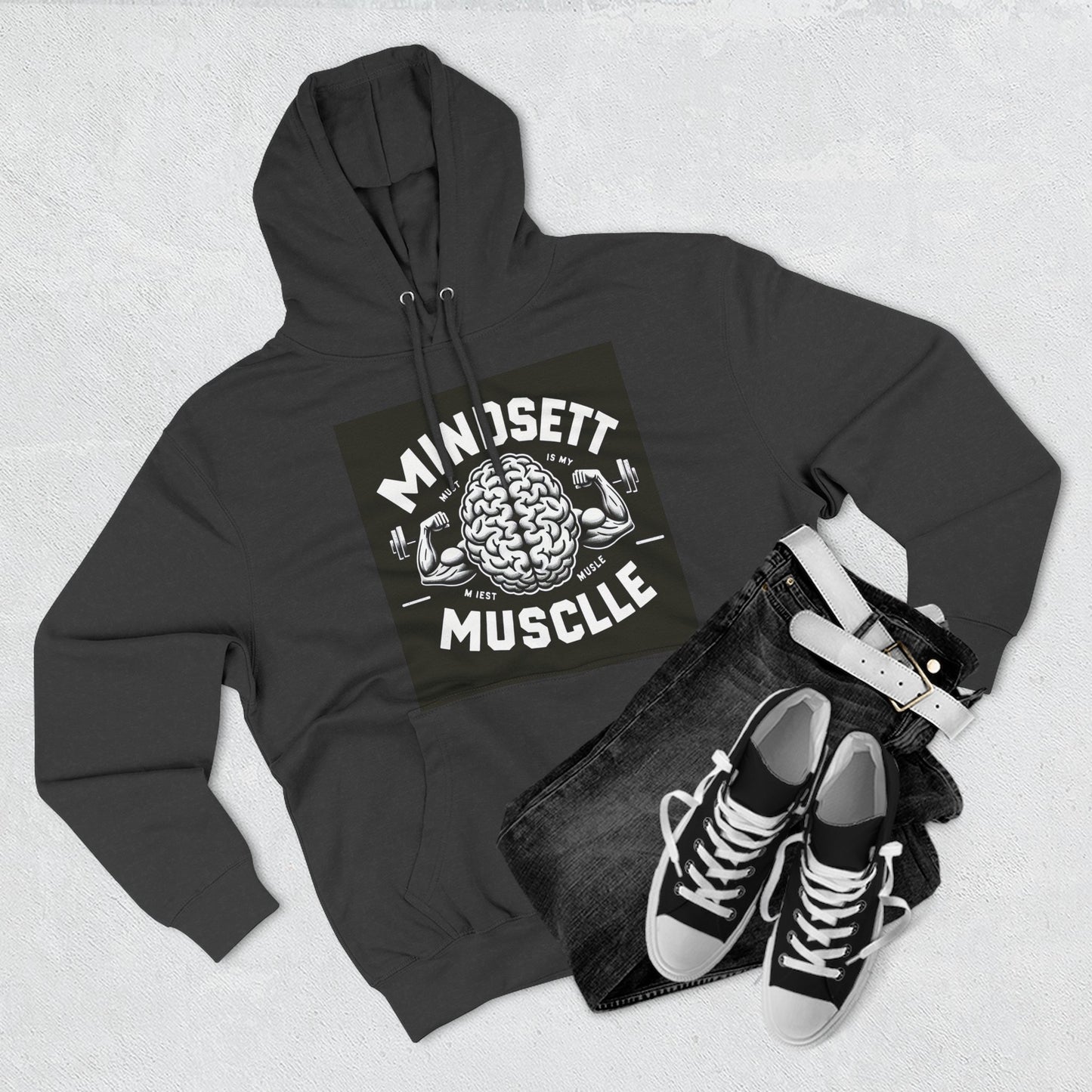 Mindset Muscles Fleece Hoodie |