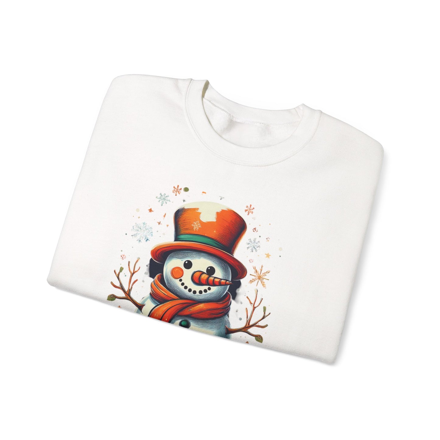 Cozy Snowman Unisex Sweatshirt