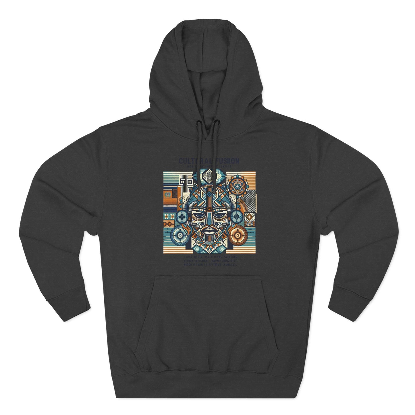 Cultural Fusion Three-Panel Fleece Hoodie