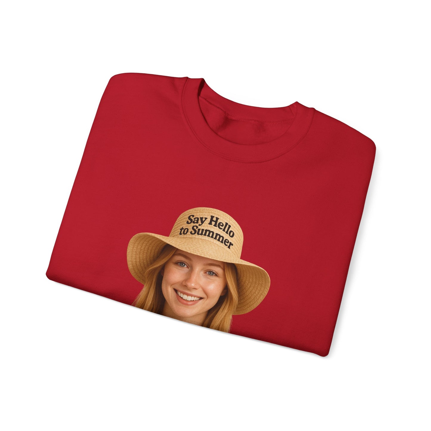 Say Hello to Summer Crewneck Sweatshirt