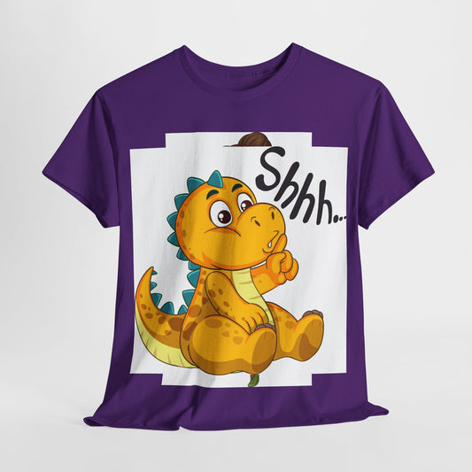 Adorable Cartoon Unisex Heavy Cotton T-shirt