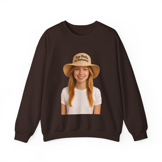 Say Hello to Summer Crewneck Sweatshirt