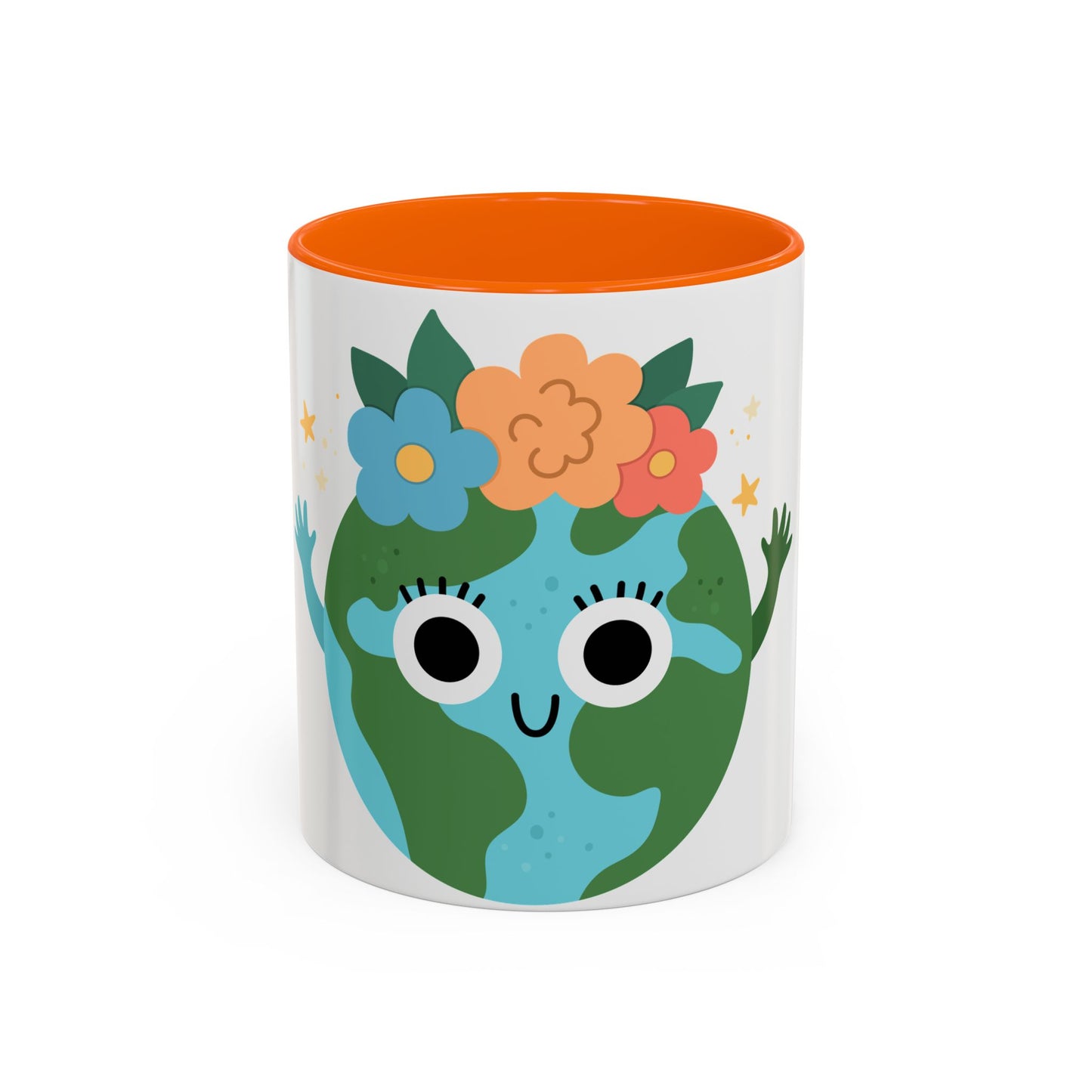 Cute Earth-Themed Coffee Mug
