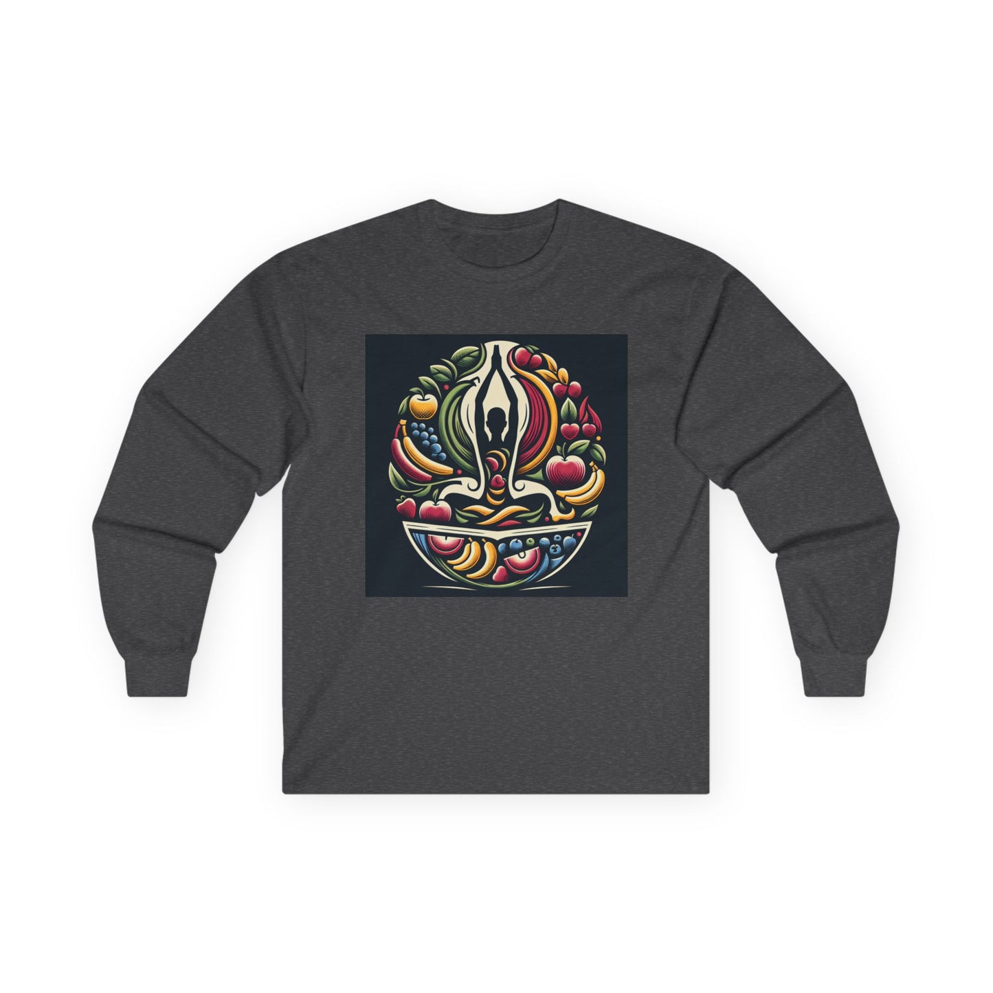 Meditative fruit Long Sleeve Unisex T-Shirt