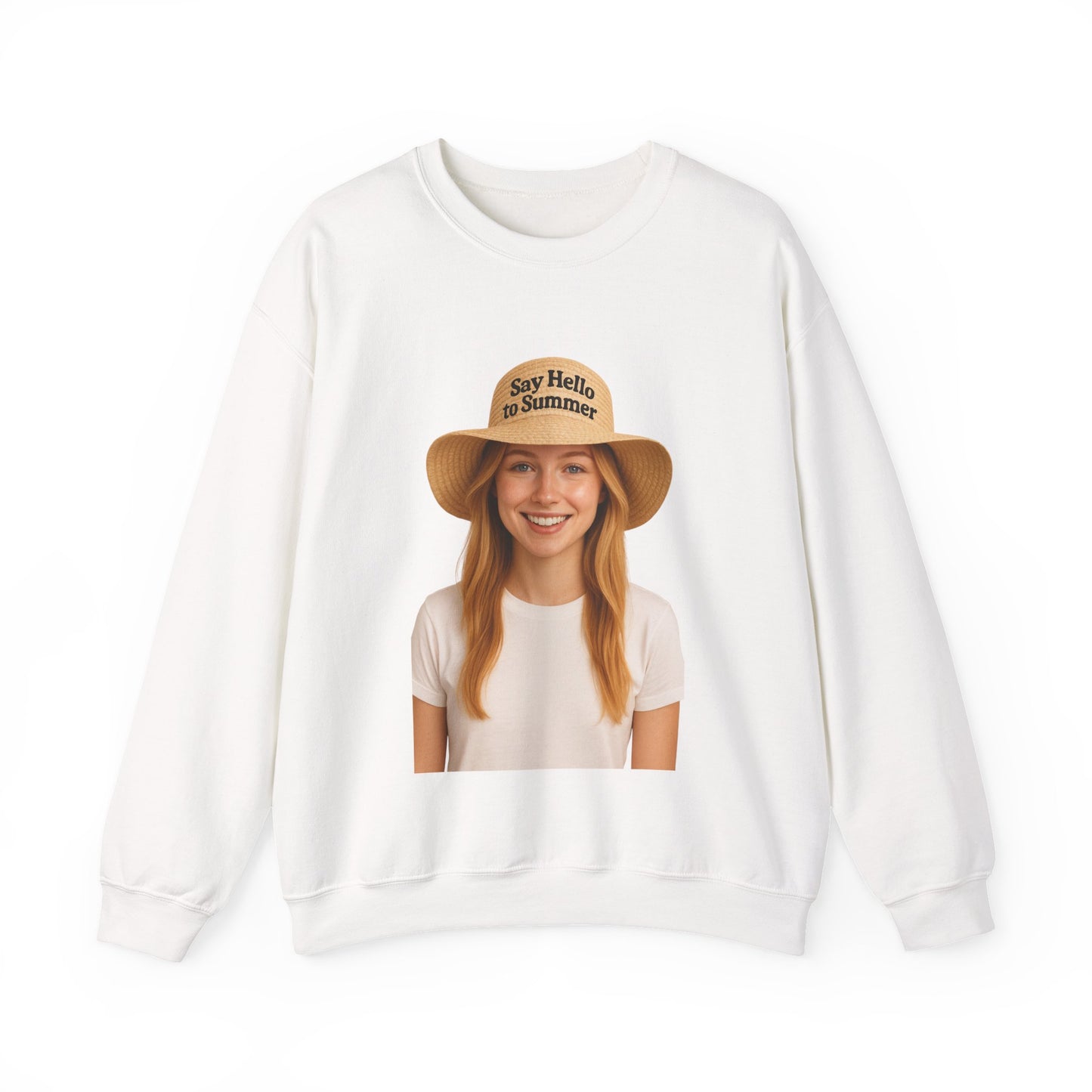 Say Hello to Summer Crewneck Sweatshirt